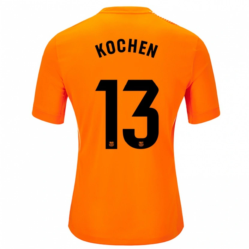 Danxen Męski Diego Kochen #13 Pomarańczowo Czarny Koszulka Bramkarska 2025/26