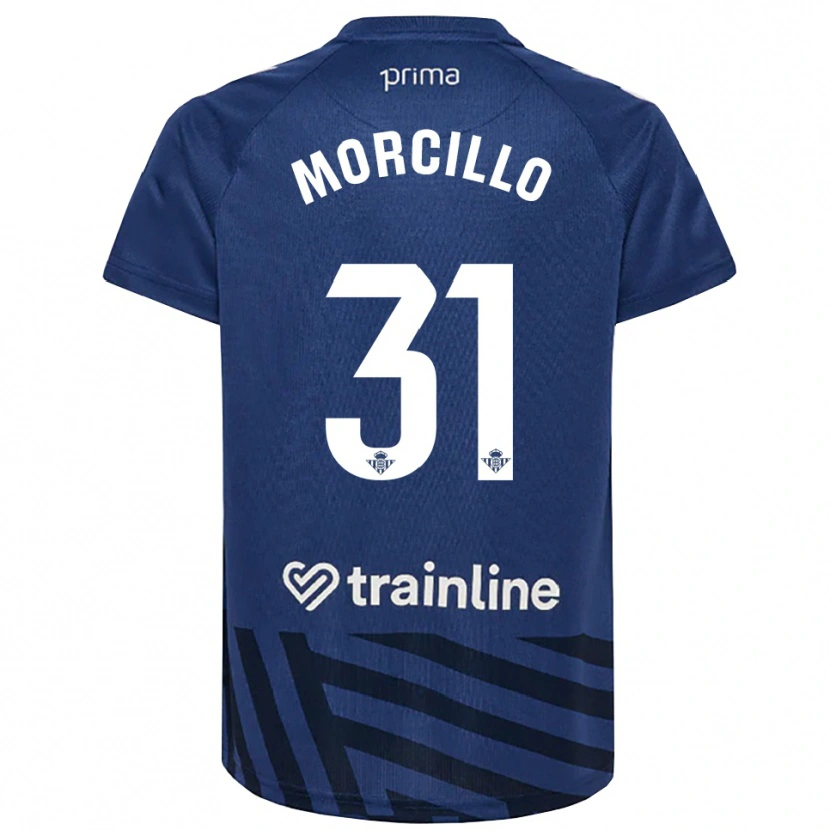 Danxen Męski Ana Morcillo #31 Królewsko Niebieski Biały Koszulka Bramkarska 2025/26