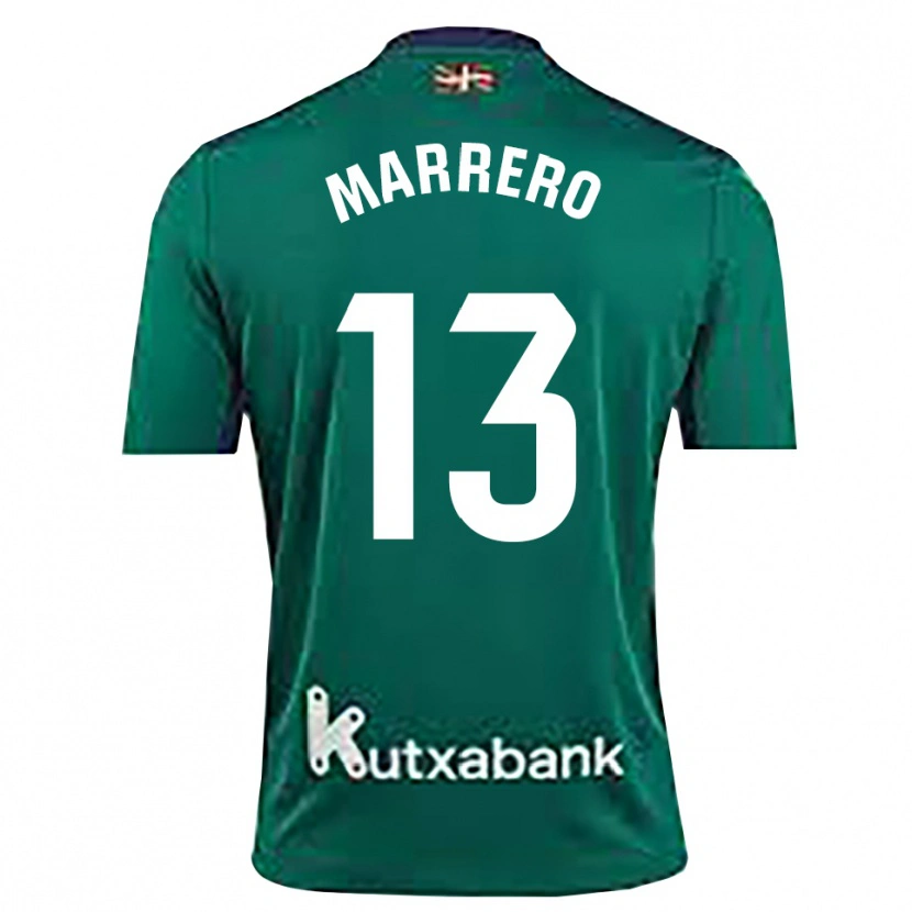 Danxen Męski Unai Marrero #13 Granatowo Zielony Koszulka Bramkarska 2025/26