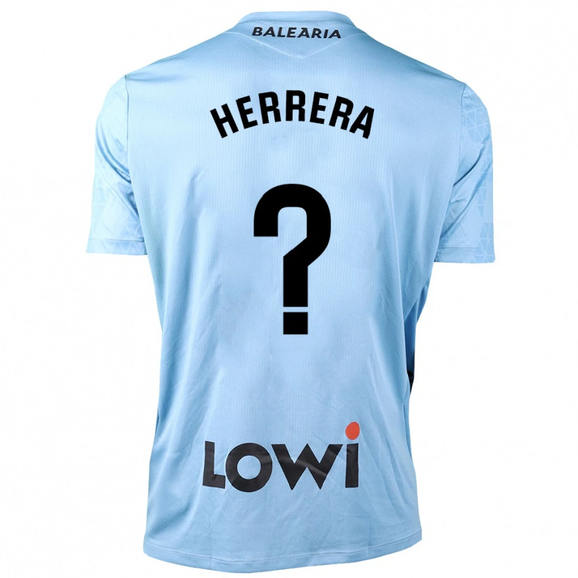 Danxen Męski Asier Herrera #0 Jasno Niebieski Czarny Koszulka Bramkarska 2025/26