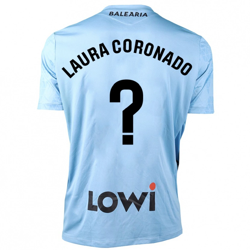 Danxen Męski Laura Coronado Vilchez #0 Jasno Niebieski Czarny Koszulka Bramkarska 2025/26