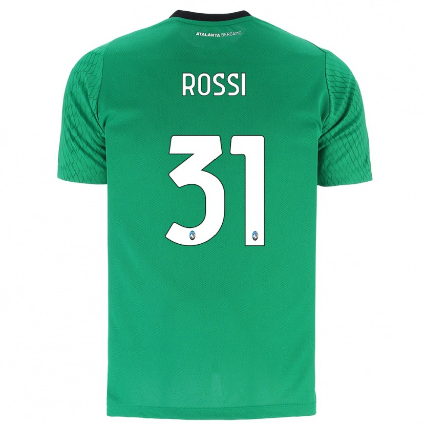 Danxen Męski Francesco Rossi #31 Szmaragdowy Zielony Koszulka Bramkarska 2025/26