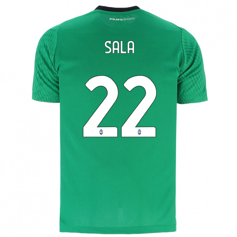 Danxen Męski Lorenzo Sala #22 Szmaragdowy Zielony Koszulka Bramkarska 2025/26