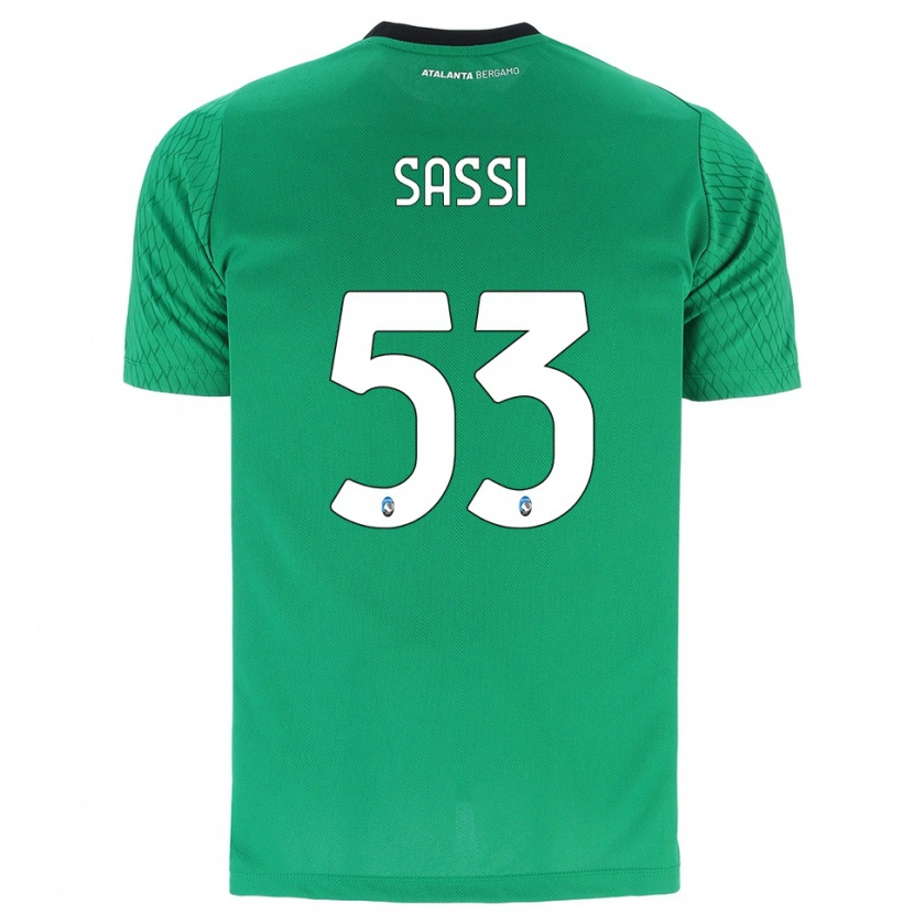 Danxen Męski Jacopo Sassi #53 Szmaragdowy Zielony Koszulka Bramkarska 2025/26