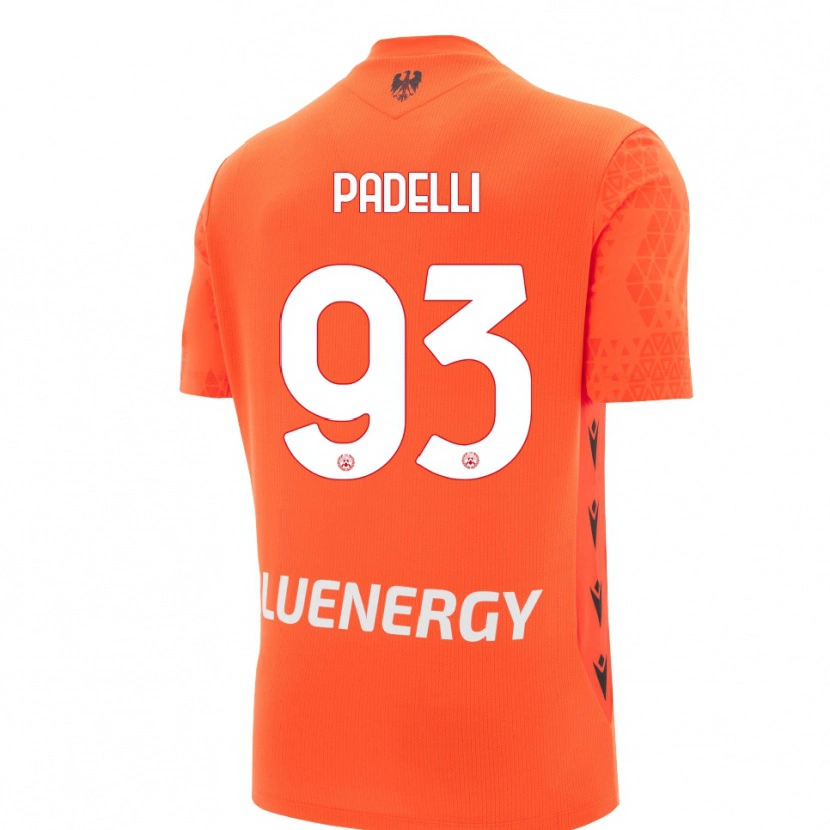 Danxen Męski Daniele Padelli #93 Pomarańczowy Czerwony Czarny Koszulka Bramkarska 2025/26