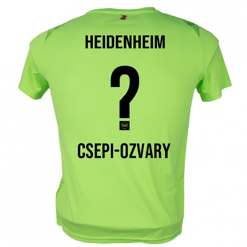Danxen Męski Marcell Csepi-Ozvary #0 Bladozielony Koszulka Bramkarska 2025/26