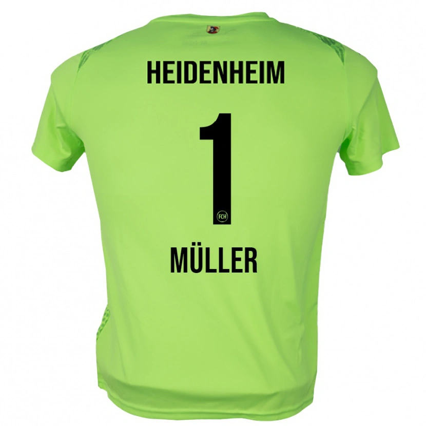 Danxen Męski Kevin Müller #1 Bladozielony Koszulka Bramkarska 2025/26