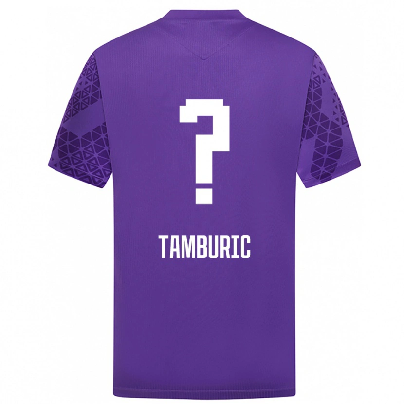 Danxen Męski Vukasin Tamburic #0 Indygo Biały Koszulka Bramkarska 2025/26