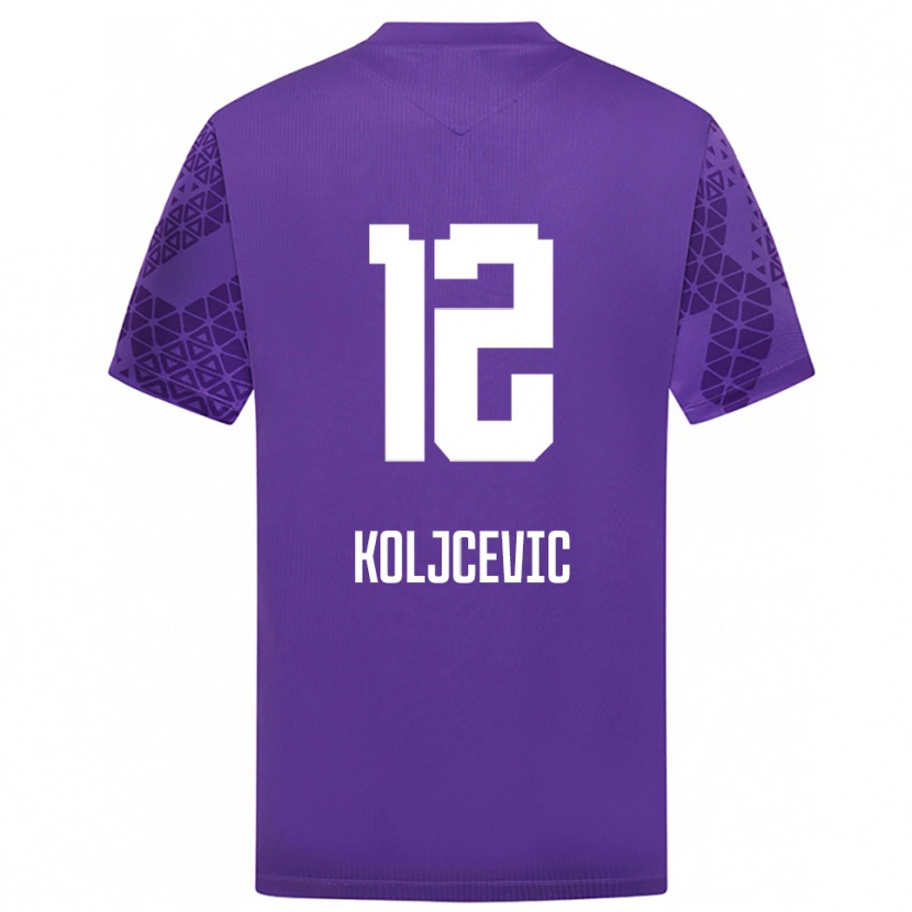 Danxen Męski Danilo Koljcevic #12 Indygo Biały Koszulka Bramkarska 2025/26