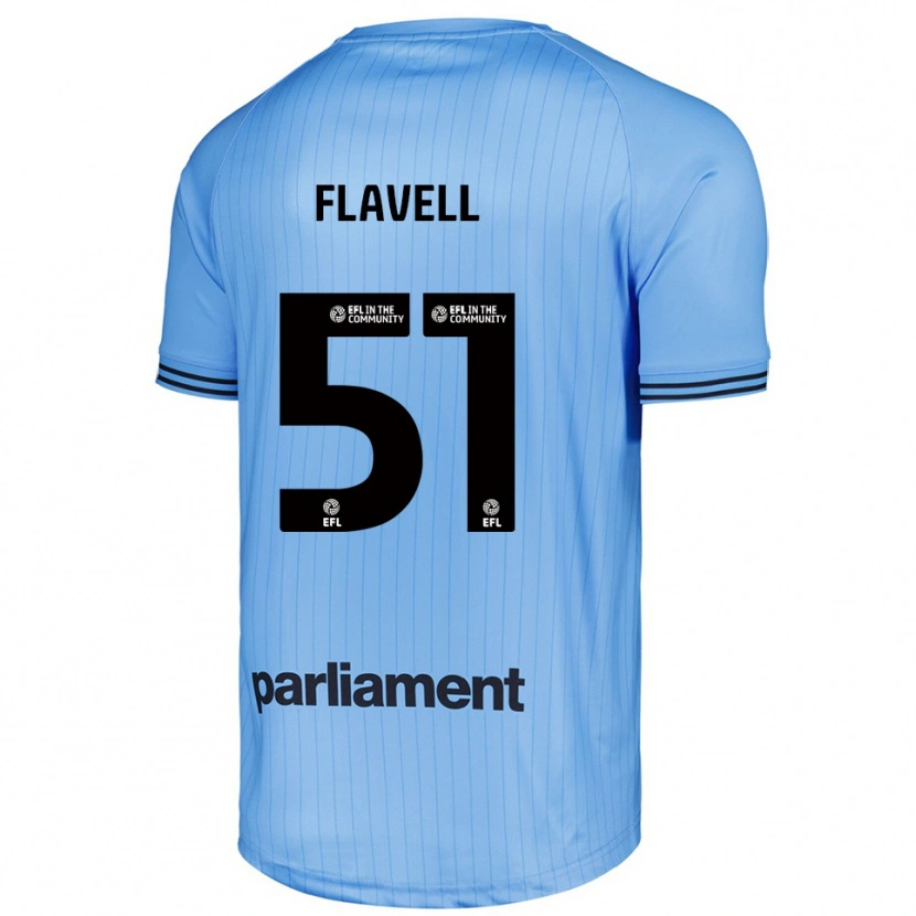 Danxen Kobiety Kieren Flavell #51 Jasny Błękit Nieba Koszulka Bramkarska 2025/26