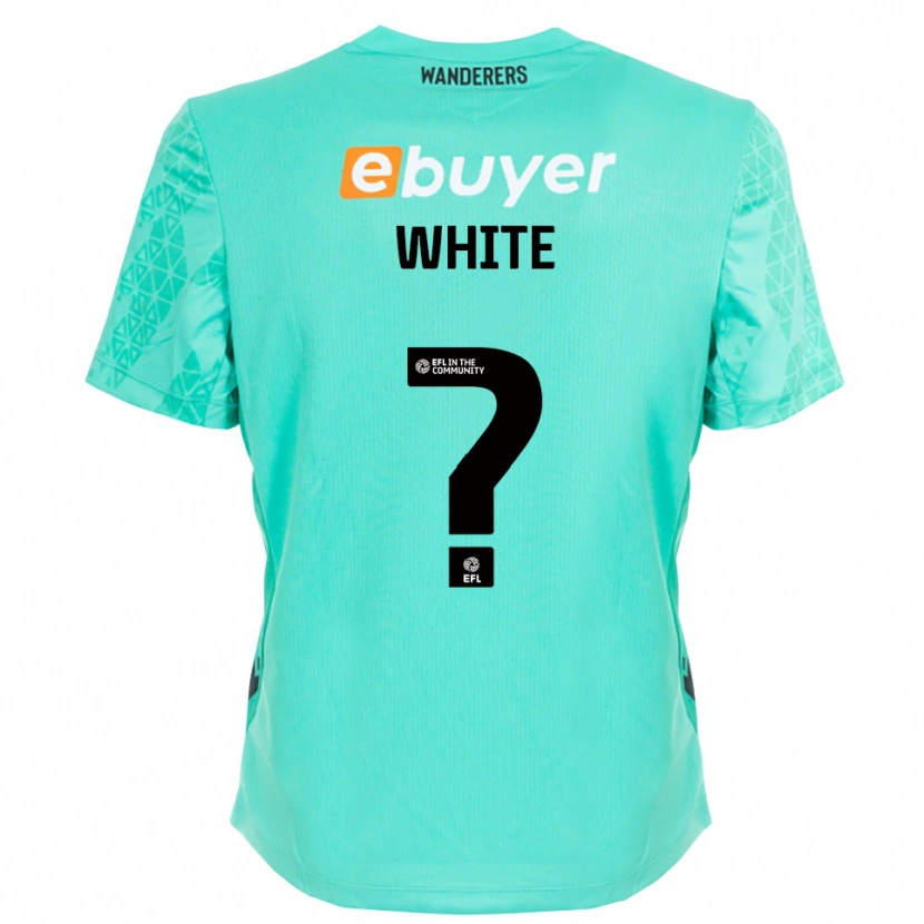 Danxen Kobiety Annabelle White #0 Czarny Akwamaryn Koszulka Bramkarska 2025/26
