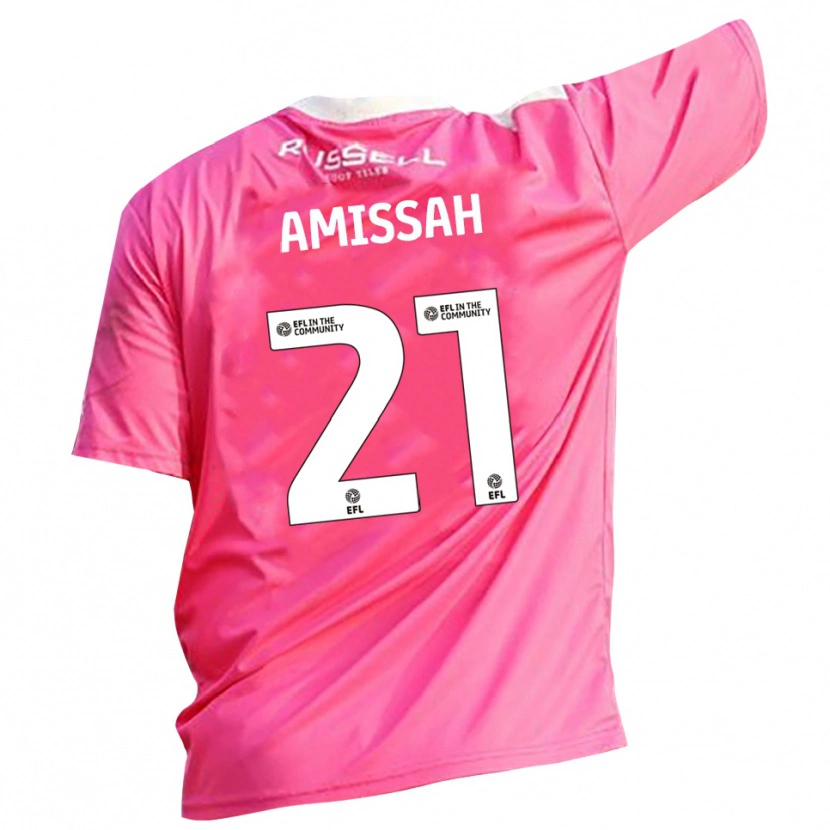 Danxen Kobiety Jordan Amissah #21 Różowa Róża Koszulka Bramkarska 2025/26