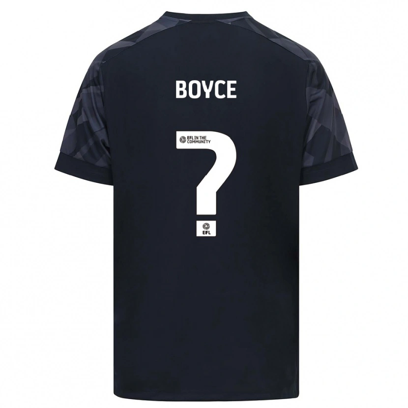 Danxen Kobiety Oliver Boyce #0 Czarny Biały Koszulka Bramkarska 2025/26