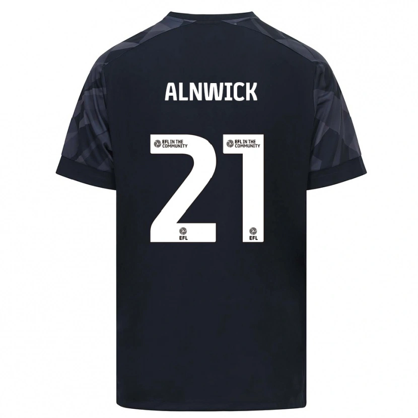 Danxen Kobiety Jak Alnwick #21 Czarny Biały Koszulka Bramkarska 2025/26