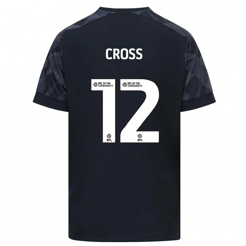 Danxen Kobiety Alex Cross #12 Czarny Biały Koszulka Bramkarska 2025/26