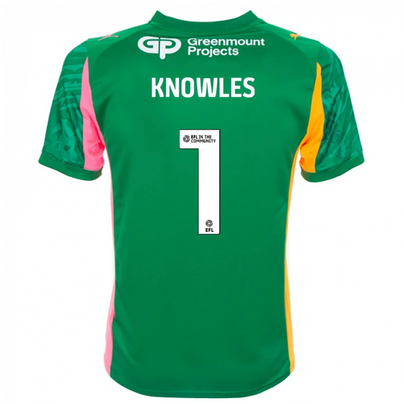 Danxen Kobiety Amelia Knowles #1 Zielono Różowo Pomarańczowy Koszulka Bramkarska 2025/26
