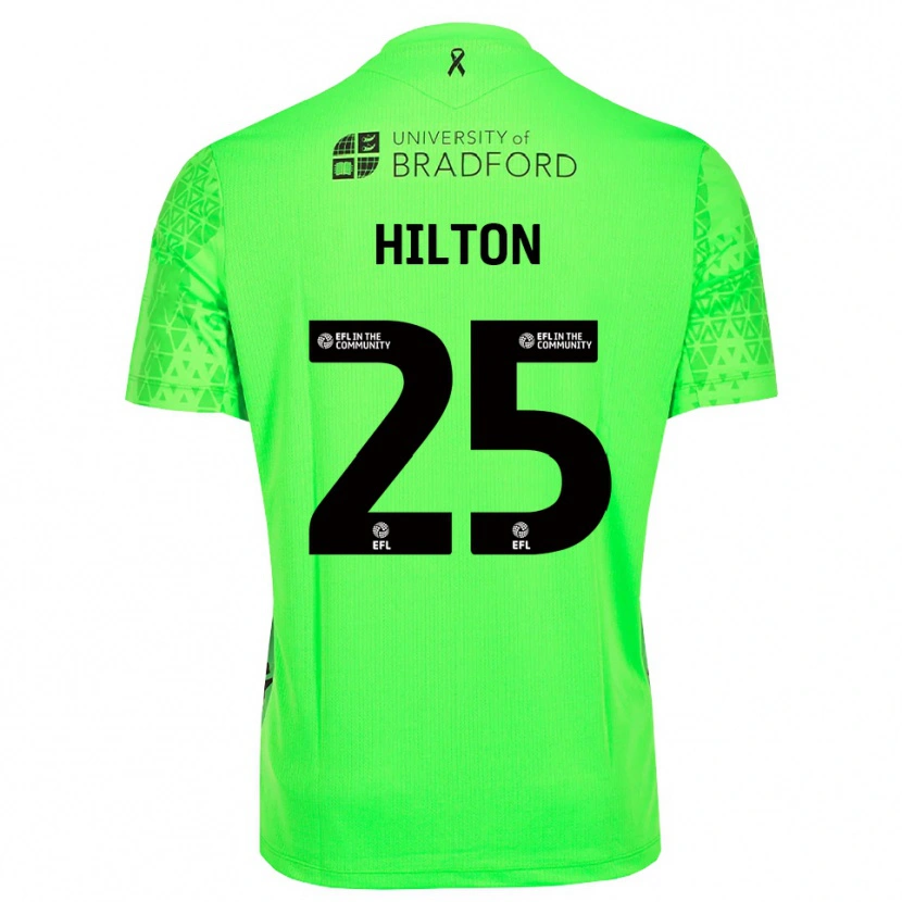 Danxen Kobiety Joe Hilton #25 Jasna Zieleń Koszulka Bramkarska 2025/26