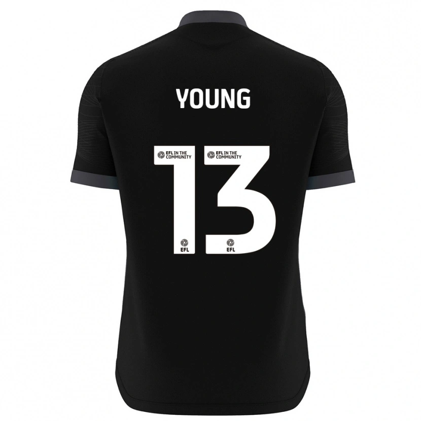 Danxen Kobiety Brad Young #13 Czarny Biały Koszulka Bramkarska 2025/26