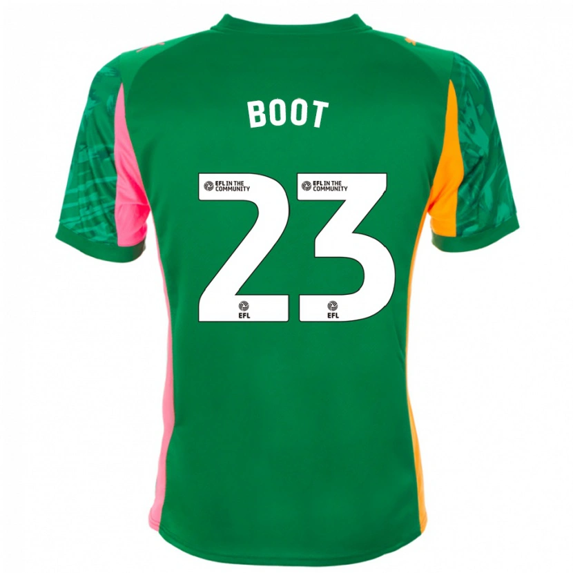 Danxen Kobiety Ryan Boot #23 Zielono Różowo Pomarańczowy Koszulka Bramkarska 2025/26