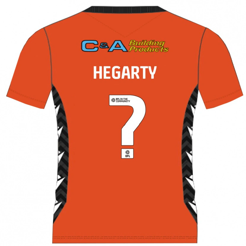 Danxen Kobiety Fletcher Hegarty #0 Czarny Pomarańczowy Koszulka Bramkarska 2025/26