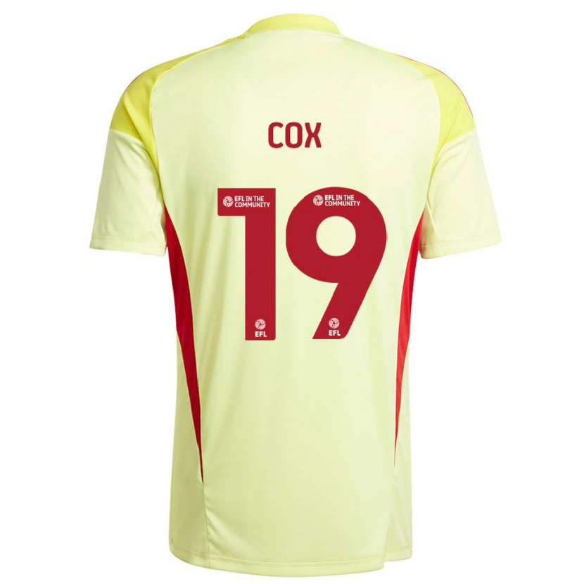 Danxen Kobiety Hannah Cox #19 Jasnożółty Koszulka Bramkarska 2025/26