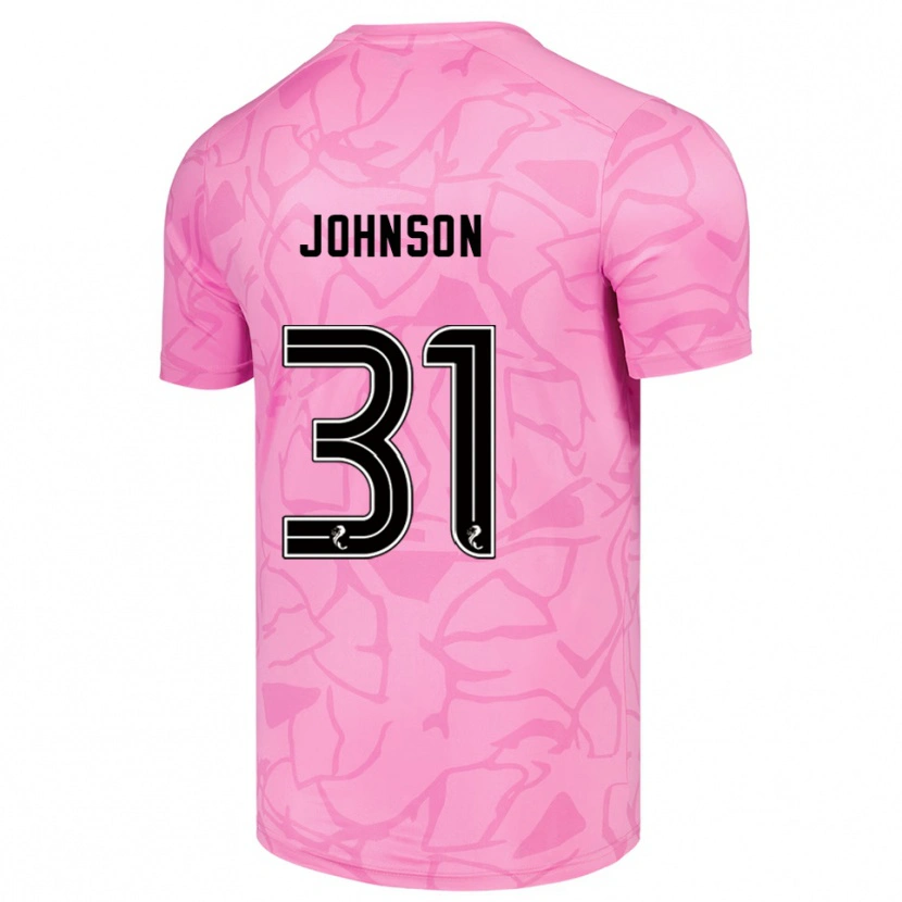 Danxen Kobiety Murray Johnson #31 Czarny Różowy Koszulka Bramkarska 2025/26
