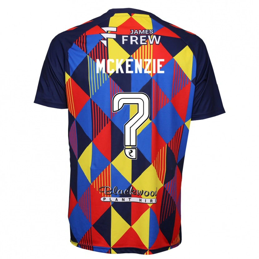 Danxen Kobiety Mollie Mckenzie #0 Królewski Czerwono Niebieski Koszulka Bramkarska 2025/26