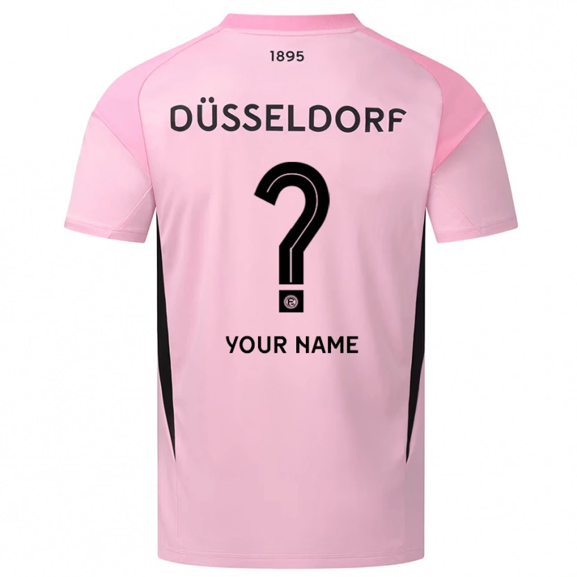 Danxen Kobiety Fortuna Düsseldorf Różowy Czarny Koszulka Bramkarska 2025/26