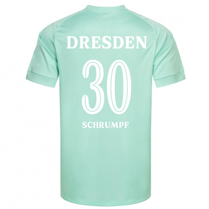 Danxen Kobiety Janis Schrumpf #30 Jasnozielony Biały Koszulka Bramkarska 2025/26