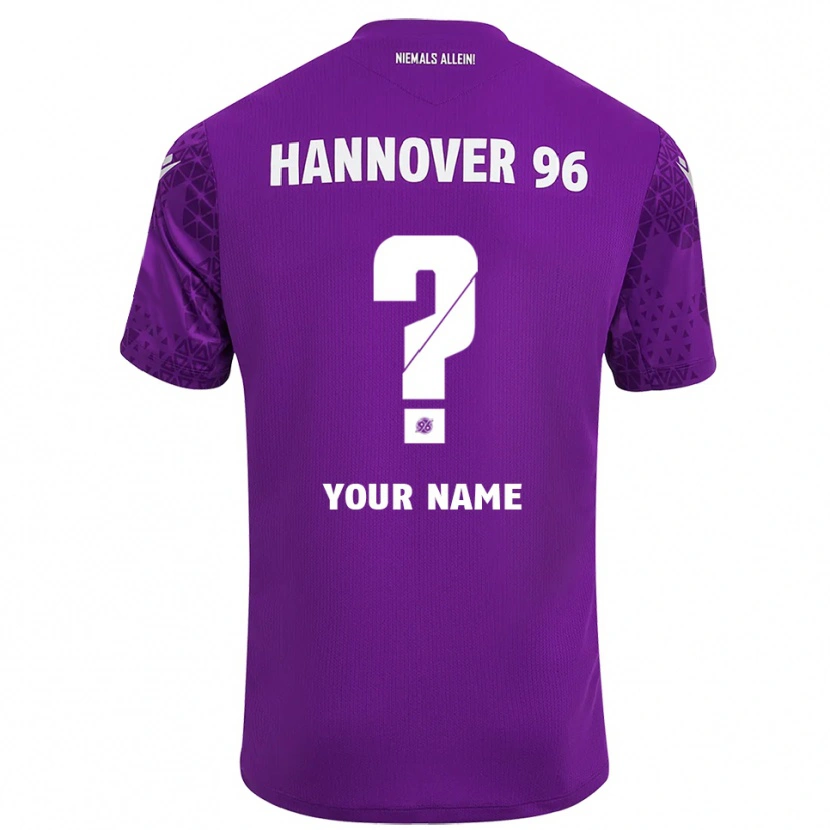 Danxen Kobiety Hannover 96 Fioletowy Biały Koszulka Bramkarska 2025/26
