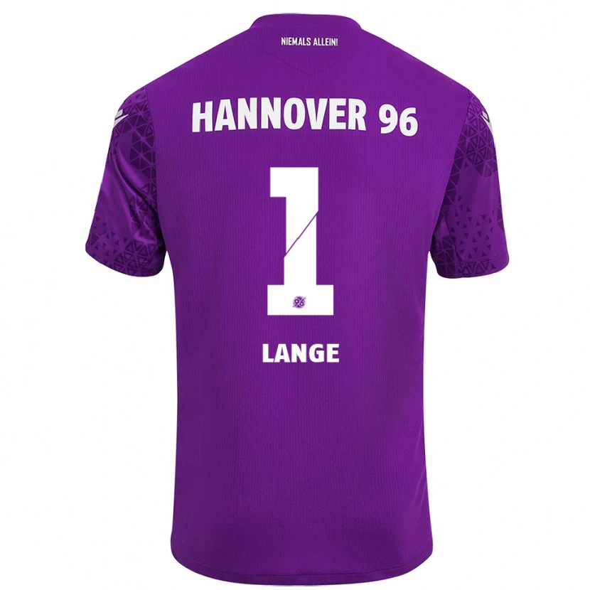 Danxen Kobiety Tom Lange #1 Fioletowy Biały Koszulka Bramkarska 2025/26