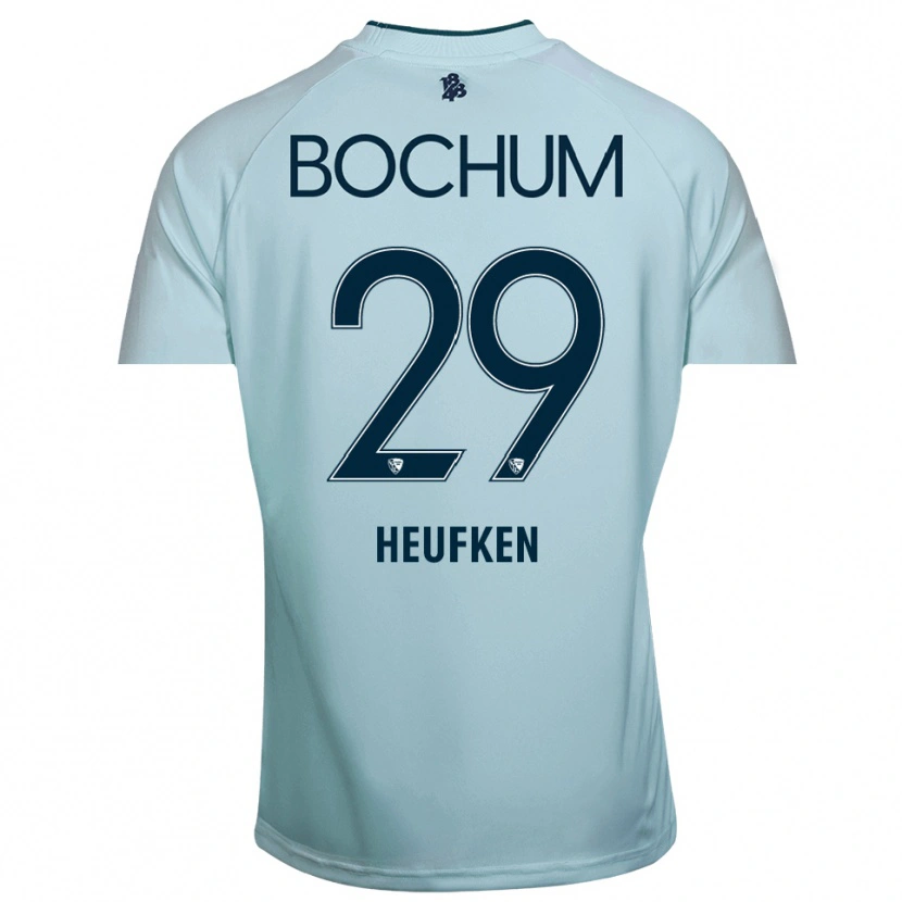 Danxen Kobiety Jeremias Heufken #29 Cyjan-Niebieski Koszulka Bramkarska 2025/26