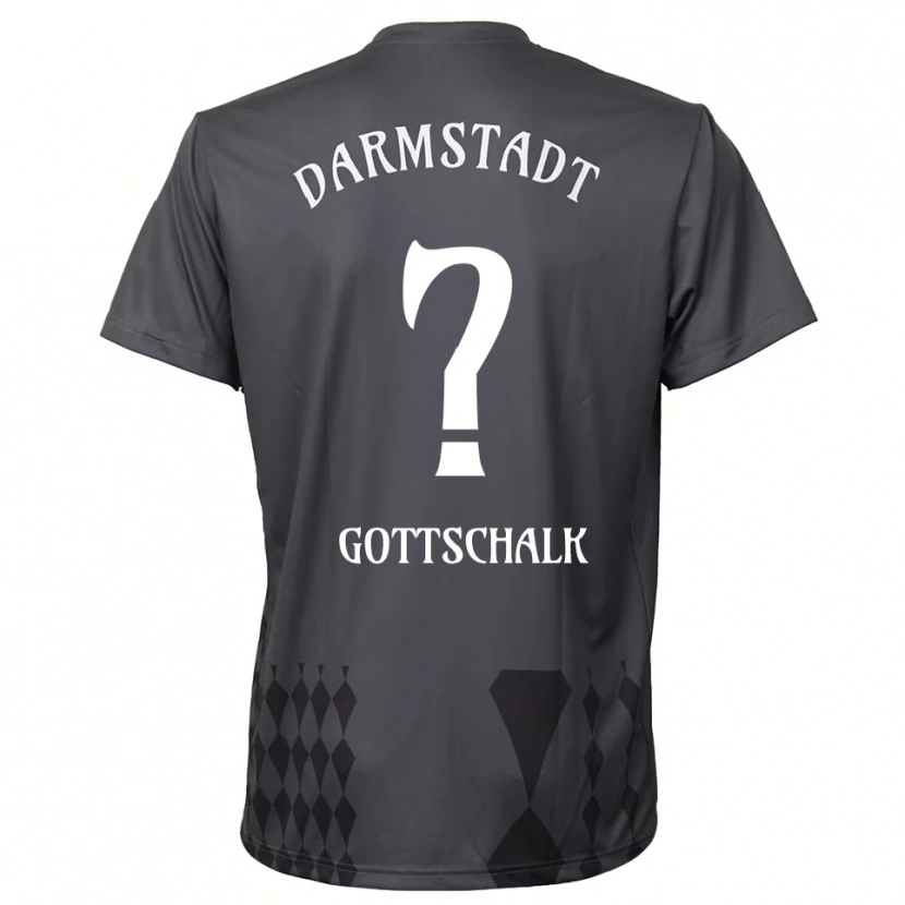 Danxen Kobiety Tian Gottschalk #0 Ciemnoszary Koszulka Bramkarska 2025/26