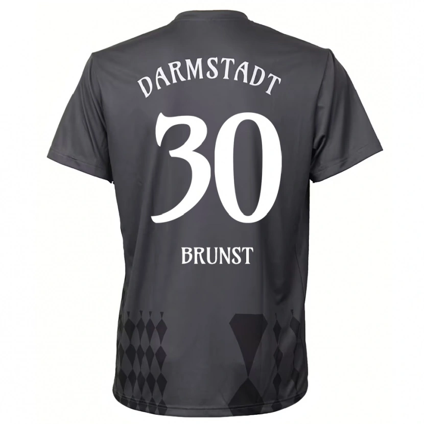 Danxen Kobiety Alexander Brunst #30 Ciemnoszary Koszulka Bramkarska 2025/26
