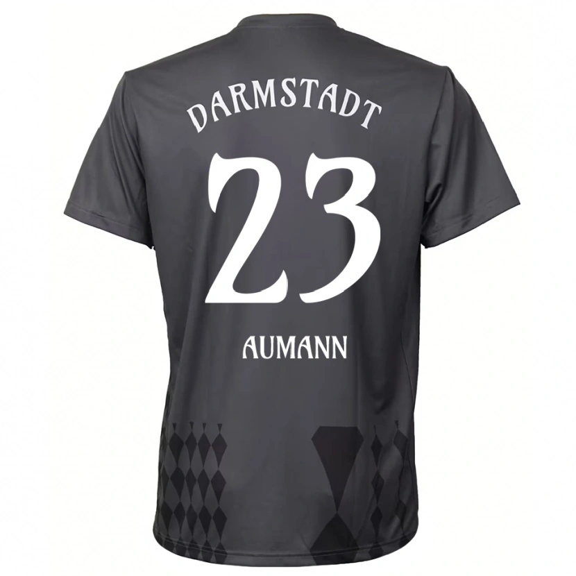 Danxen Kobiety Emil Aumann #23 Ciemnoszary Koszulka Bramkarska 2025/26