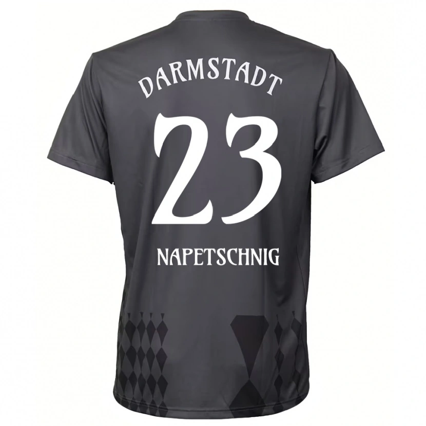 Danxen Kobiety Raphael Napetschnig #23 Ciemnoszary Koszulka Bramkarska 2025/26