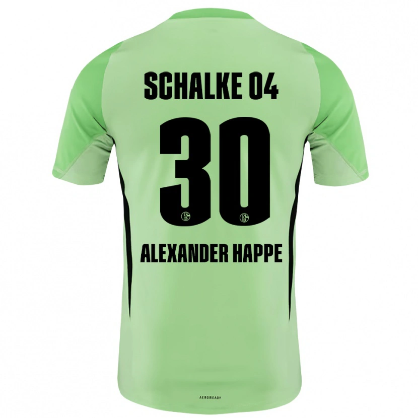 Danxen Kobiety Luca Alexander Happe #30 Jasnozielony Czarny Koszulka Bramkarska 2025/26