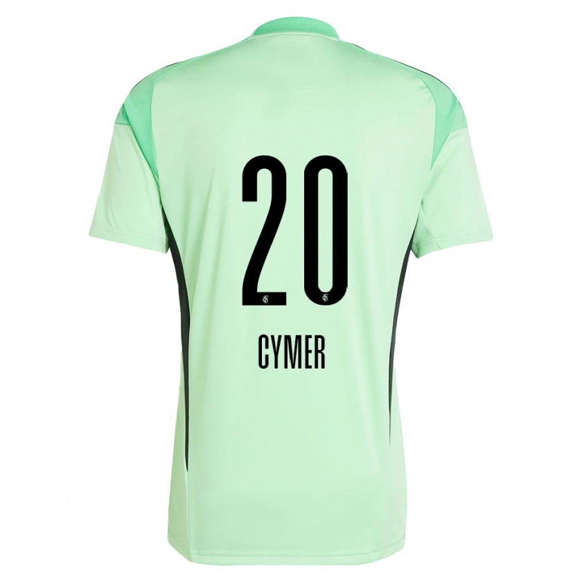 Danxen Kobiety Ricco Cymer #20 Jasnozielony Czarny Koszulka Bramkarska 2025/26