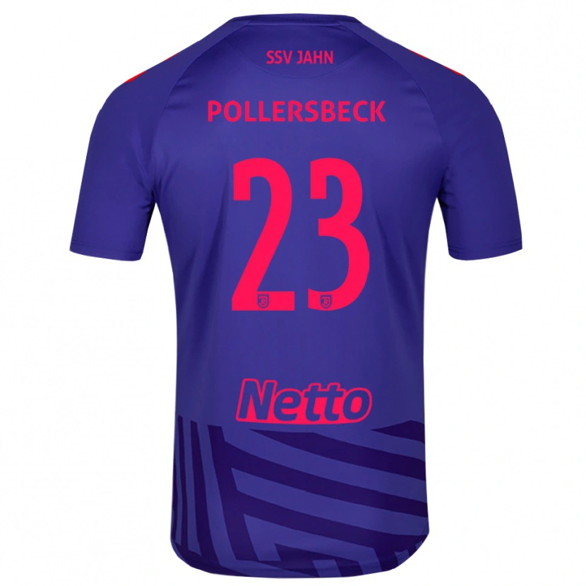 Danxen Kobiety Julian Pollersbeck #23 Królewski Niebieski Czerwony Koszulka Bramkarska 2025/26
