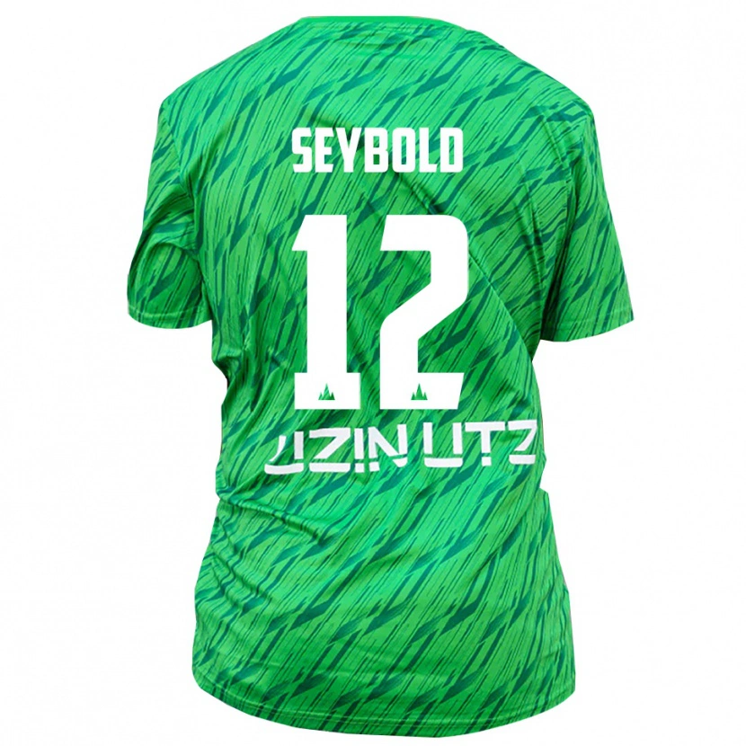 Danxen Kobiety Marvin Seybold #12 Zielony Czerwony Koszulka Bramkarska 2025/26