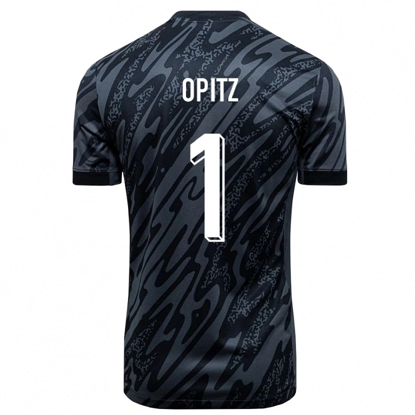 Danxen Kobiety Tom Opitz #1 Czarny Szary Koszulka Bramkarska 2025/26