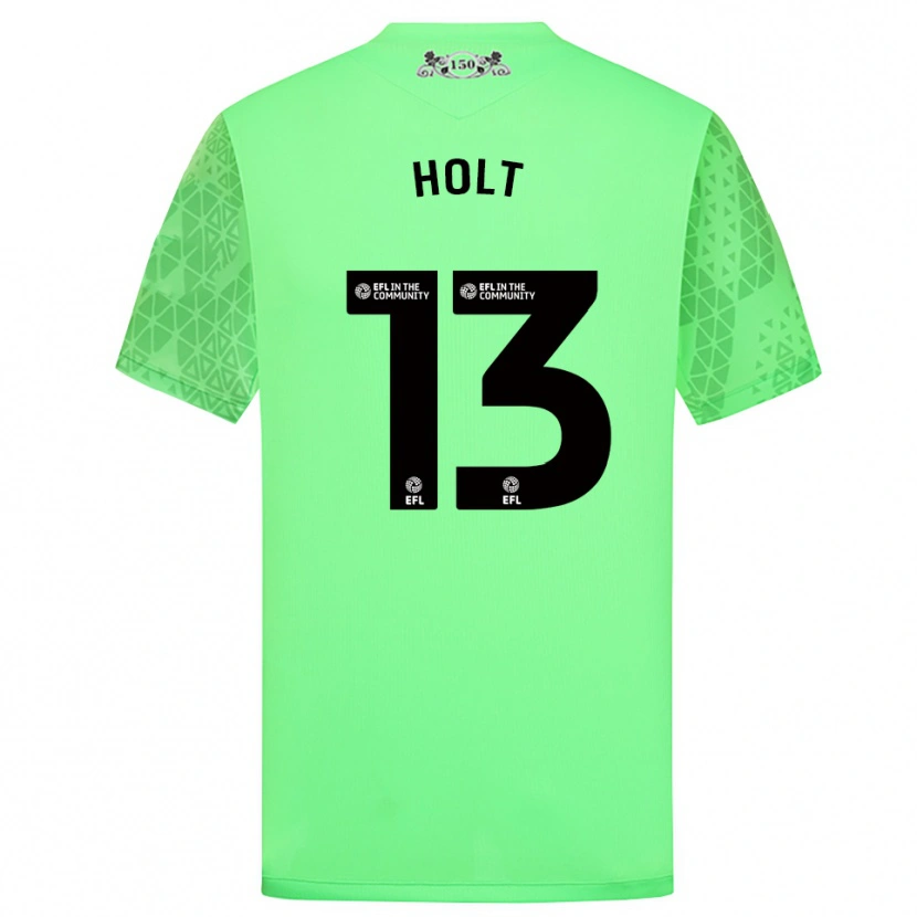 Danxen Kobiety Harry Holt #13 Fluorescencyjny Zielony Koszulka Bramkarska 2025/26