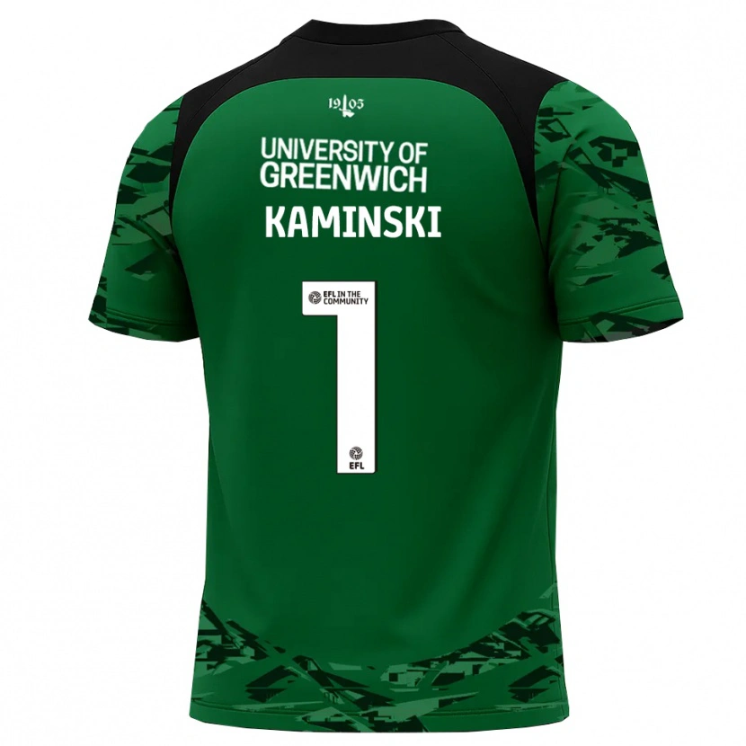Danxen Kobiety Thomas Kaminski #1 Zielono-Czarny Koszulka Bramkarska 2025/26