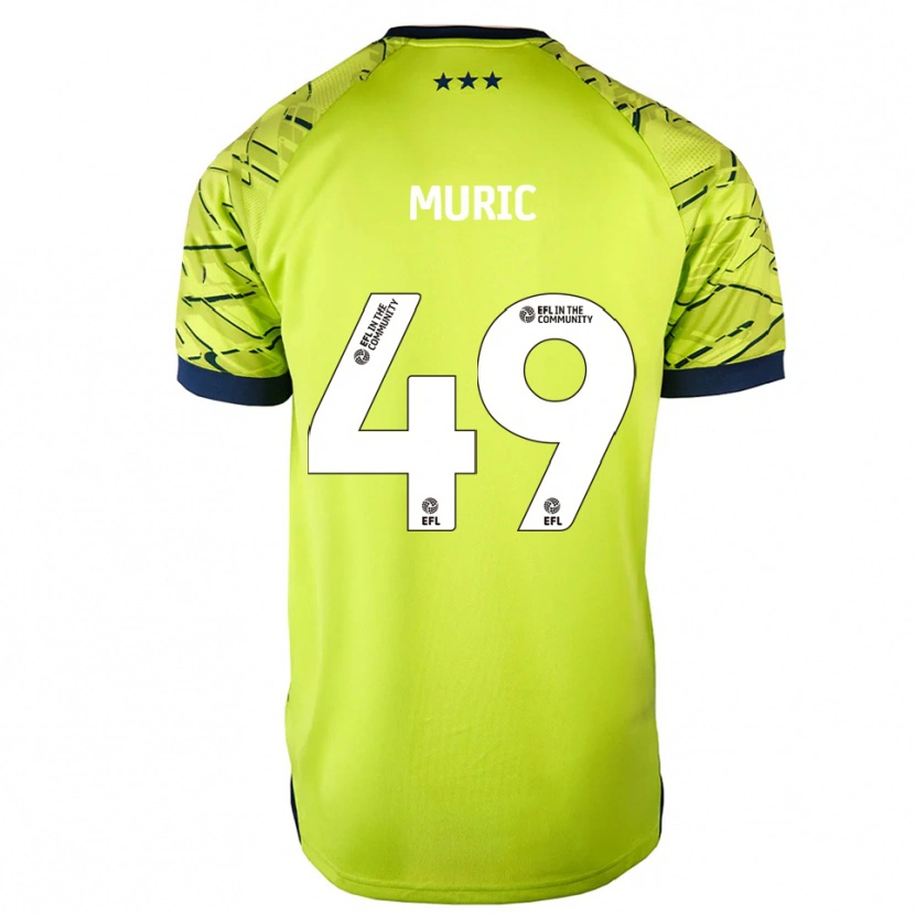 Danxen Kobiety Arijanet Muric #49 Zielono-Żółty Koszulka Bramkarska 2025/26