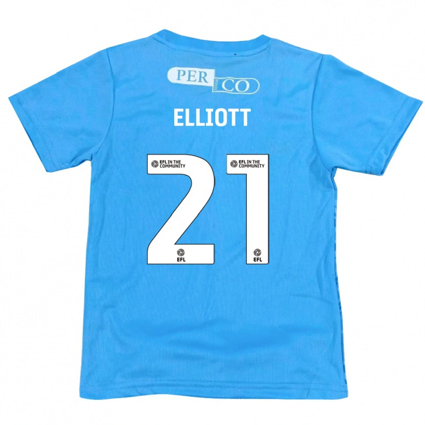 Danxen Kobiety Felix Elliott #21 Niebiesko-Biały Koszulka Bramkarska 2025/26