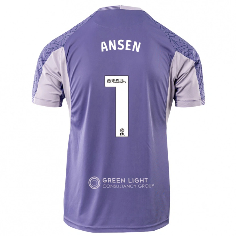 Danxen Kobiety Caleb Ansen #1 Jasnofioletowy Koszulka Bramkarska 2025/26
