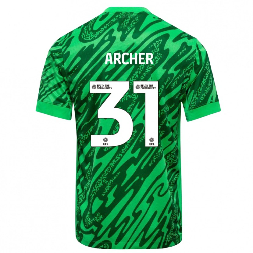 Danxen Kobiety Jordan Archer #31 Leśna Zieleń Koszulka Bramkarska 2025/26