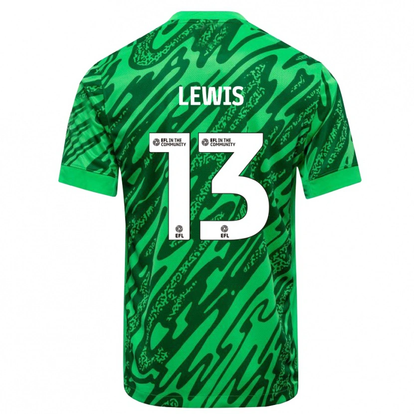 Danxen Kobiety Karl Lewis #13 Leśna Zieleń Koszulka Bramkarska 2025/26