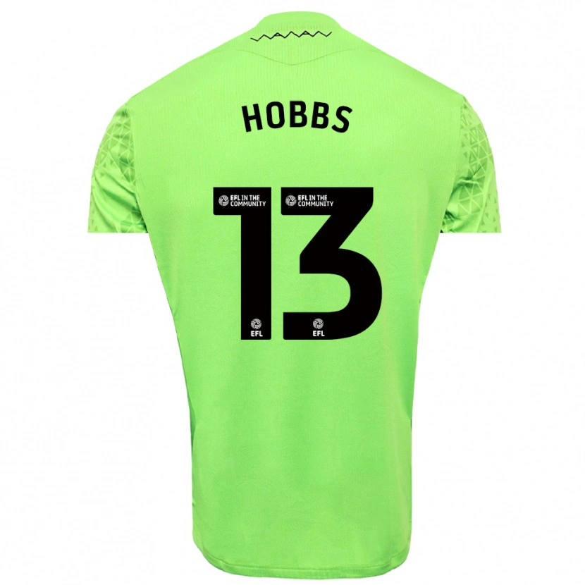 Danxen Kobiety Charlie Hobbs #13 Limonkowo-Czarny Koszulka Bramkarska 2025/26