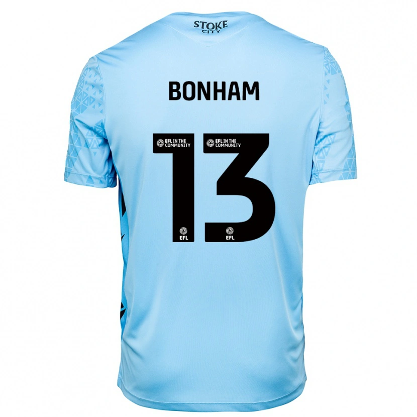 Danxen Kobiety Jack Bonham #13 Błękitny I Czarny Koszulka Bramkarska 2025/26